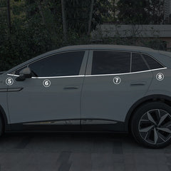 Stainless Steel Body Side/Window Trim Molding For VW ID.4 2021-2025 - Evooor