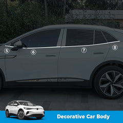 Stainless Steel Body Side/Window Trim Molding For VW ID.4 2021-2025 - Evooor