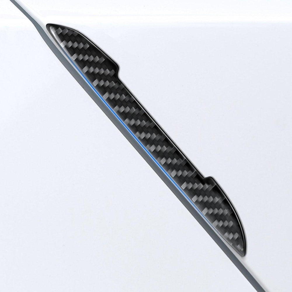 Door Edge Protection Guards Kit for Tesla Model 3 Y S X - 4-Piece Set with Side Crash Guards - Evooor