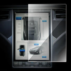 Model X/S Tempered Glass (9H) Screen Protector- Impact and Scratch-Resistant Screen Protective Film for Tesla(2012-2020) - Evooor