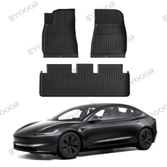 2024 Model 3 Highland All Weather TPE Floor Mat for Tesla - Evooor