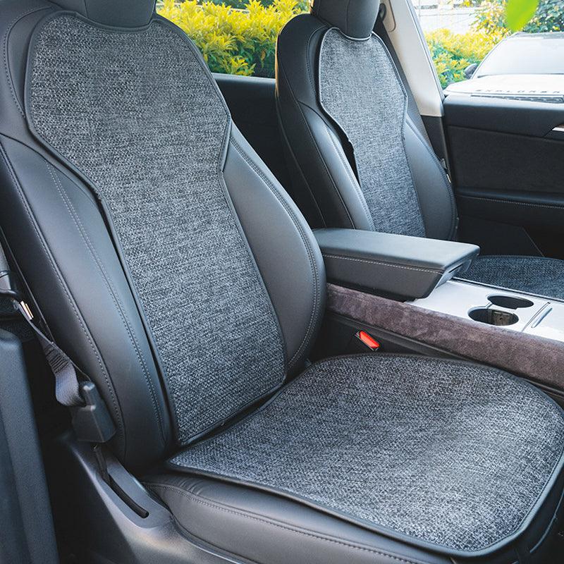 Model 3/Y Comfortable and Breathable Cotton and Linen Cushion for Tesla - Evooor