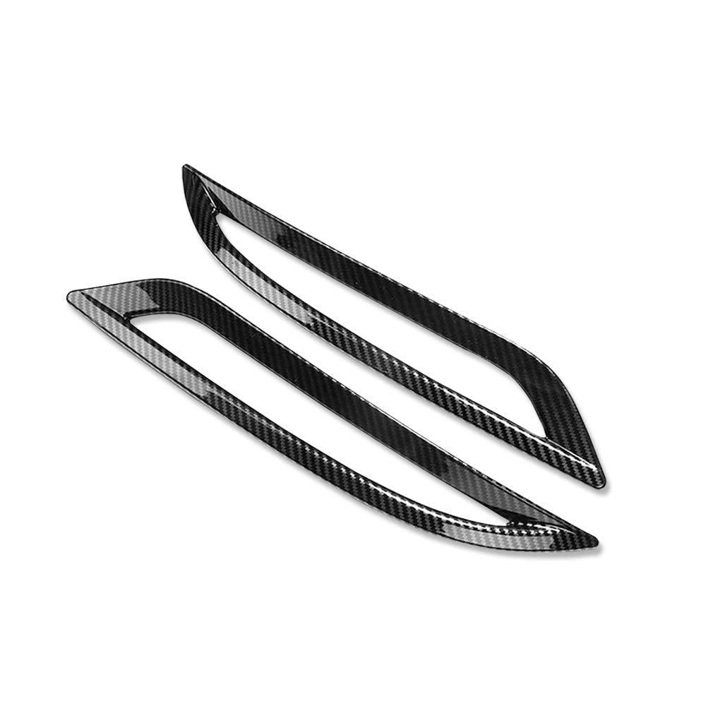 Model 3/Y Carbon Fiber Rear Taillight Covers - Protective Film Set (Pair) - 2017-2023 - Enhance Car's Appearance - Evooor