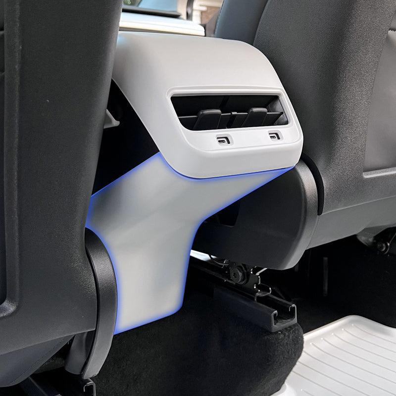 Model 3/Y Matte White Tesla Interior Upgrade Kit for Tesla - Evooor