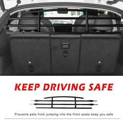 Tesla Model Y Rear Seat Pet Fence Dog Barrier (2020-2023) - Evooor