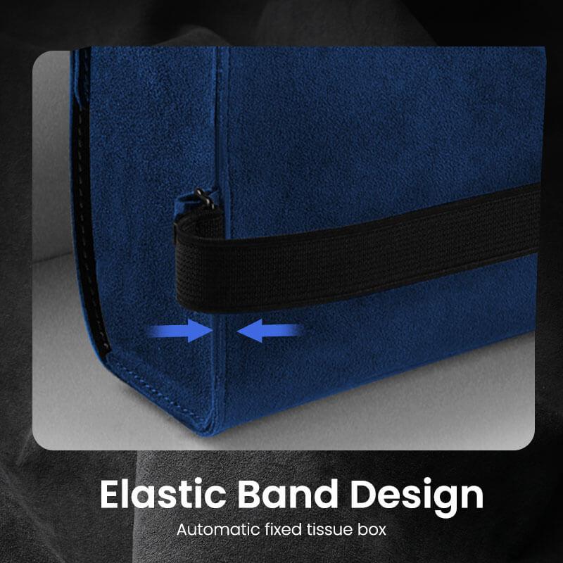 Model 3/Y/X/S Alcantara Tissue Box for Tesla - Evooor