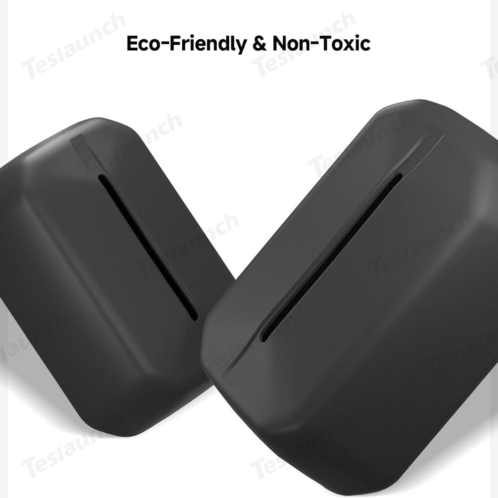 Silicone Tissue Holder Organizer for Tesla Model Y: Keep Your Car Clean and Tidy - Evooor