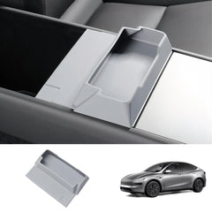 Multi-Functional Silicone Center Console Glasses Tray for Tesla Model Y Juniper 2025+ - Evooor