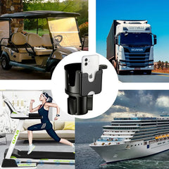 ABS Center Console Muti-functional Cup Holder For VW ID.3 - Evooor