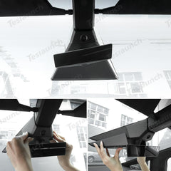 Carbon Fiber Style Cabin Camera Trim Cover Upgrade for Tesla Cybertruck - Evooor