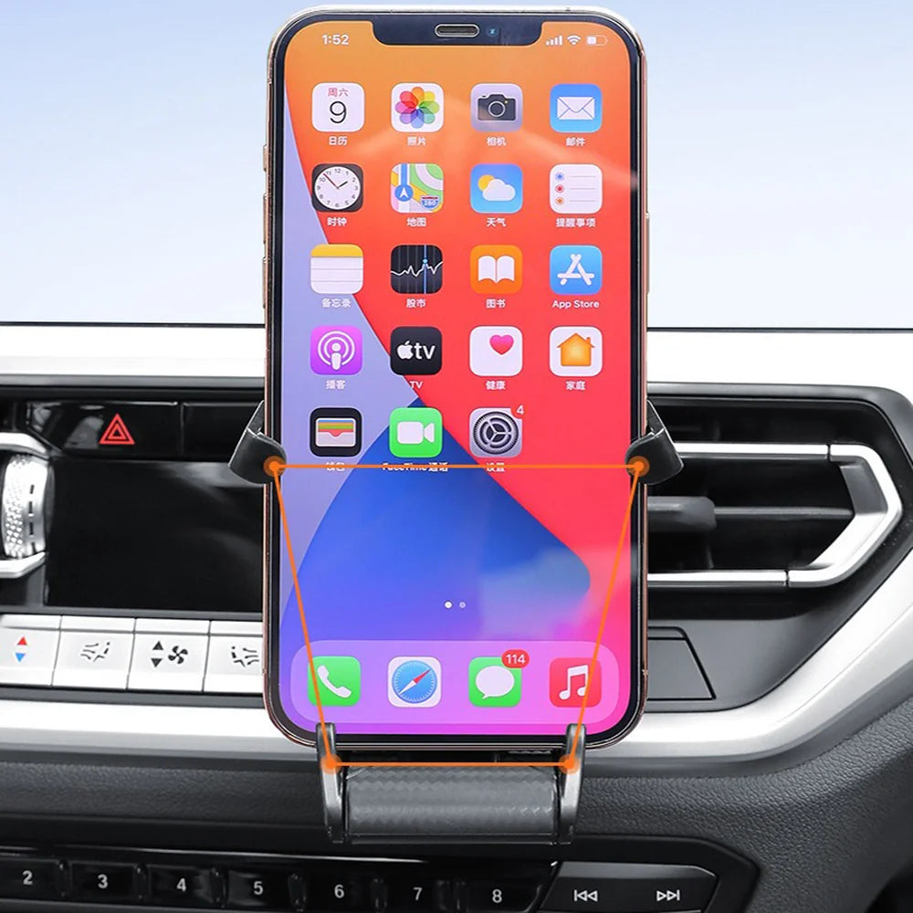 ABS Car Air Vent Racing Seat Shaped Phone Holder For VW ID.3 - Evooor