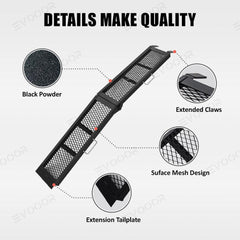 Foldable Heavy-Duty Steel Loading Ramp for Tesla Cybertruck - Evooor