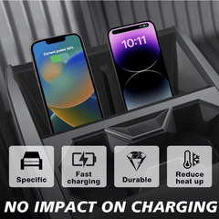 Central Console Wireless Charging Silicone Anti-Slip Pad for Cybertruck - Evooor