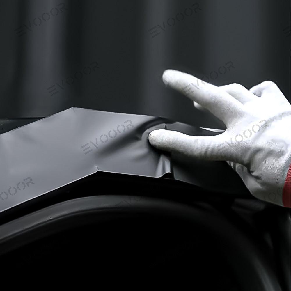 Customized Pillar Delete Wrap for Tesla Cybertruck - Evooor