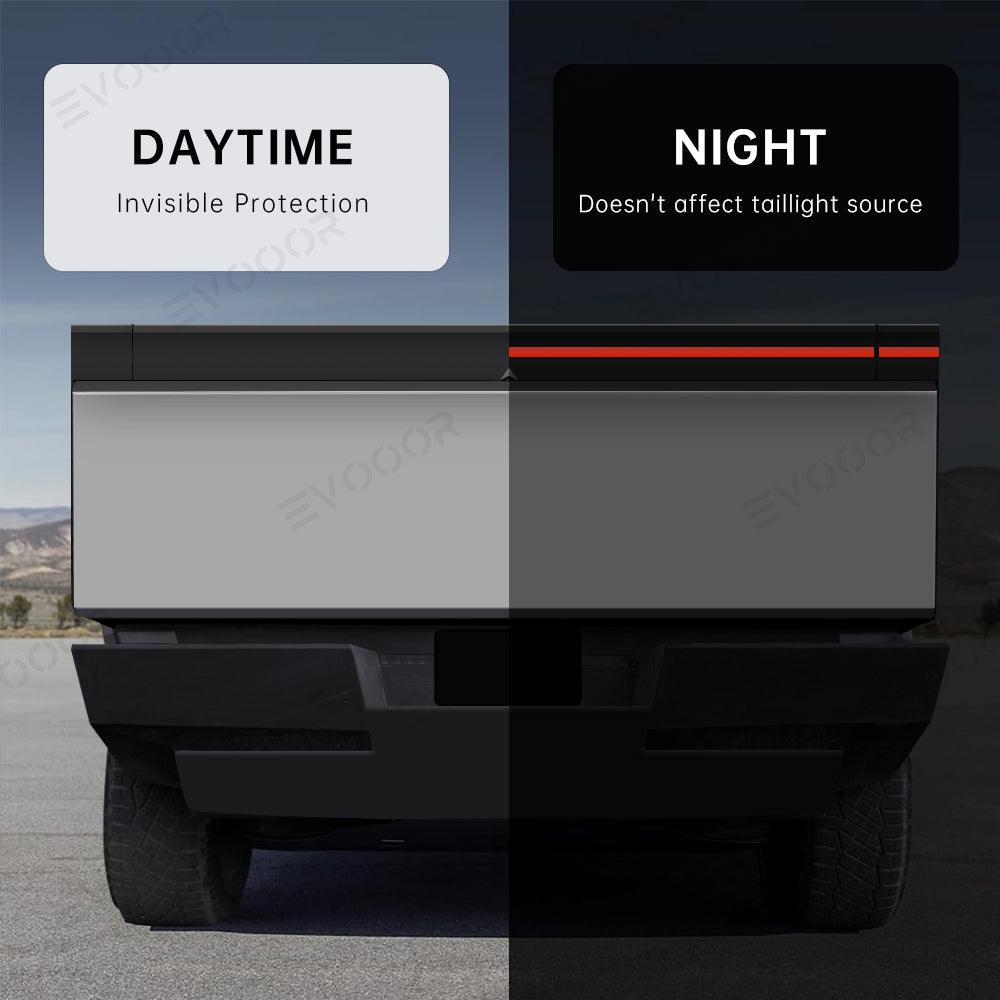 Front Light Bar & Taillight Black Vinyl DIY Wrap Kit for Cybertruck - Evooor