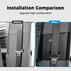 Leather B-Pillar Anti-Collision Sticker For VW ID.4 2021-2025(2PCS) - Evooor