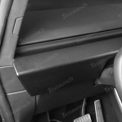 Dashboard Cover (Carbon Fiber Pattern ABS) for Cybertruck (2 PCS) - Evooor