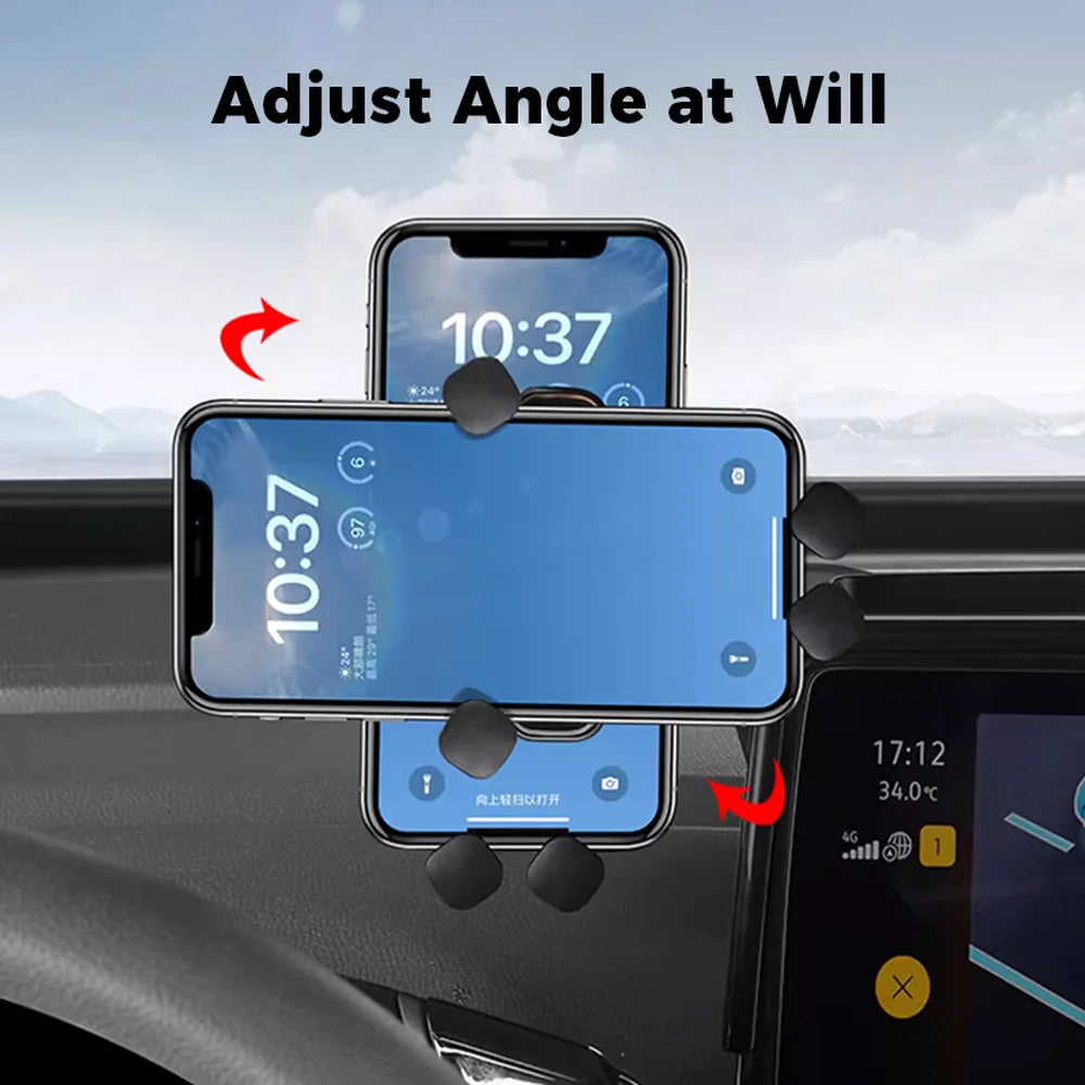 ABS Dashboard Phone Holder With Storage Box For VW ID.4 2021-2025(2PCS) - Evooor