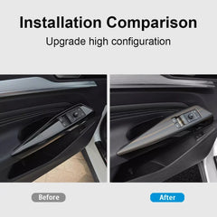 ABS Window Lift Panel Switch Cover Trim For VW ID.3 2024-2025(4Pcs) - Evooor