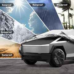 All-Weather Full Cover Outdoor Car Cover for Tesla Cybertruck - Evooor