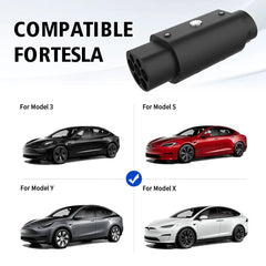 Electric Vehicle Charging Adapter for Type 2 to Type 1 Connection - Evooor