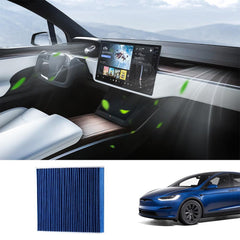 Cabin Air Filter & HEPA Filter with Activated Carbon for Tesla Model X - Evooor