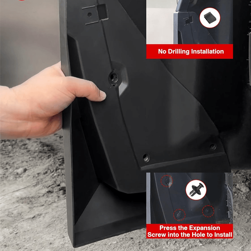 OEM TPE Mud Flaps Kit for Cybertruck - Evooor