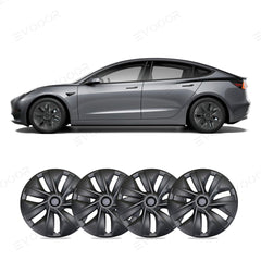 Model 3 18'' Aero Wheels Cover Hubcaps Replacement 4PCS for Tesla (2017-2023) - Evooor