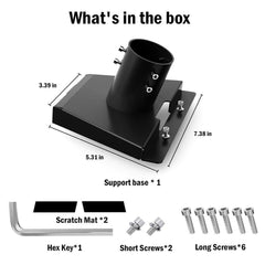 Adjustable Stainless Steel Bracket Mount for Starlink Satellite Internet Gen 3 Systems - Evooor