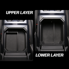 Double Layer Armrest Storage Box for Cybertruck - Evooor