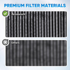 Cabin Air Filter & HEPA Filter with Activated Carbon for Tesla Model X - Evooor