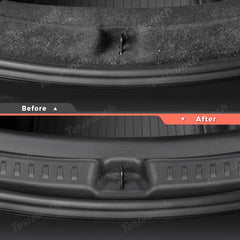 Anti-Scratch TPE Trunk Sill Protector Mat for Tesla Model Y Juniper 2025+ - Evooor