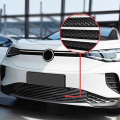 Aluminum Alloy Front Bumper Bug Mesh Grill Protector For VW ID.4 2021-2025
