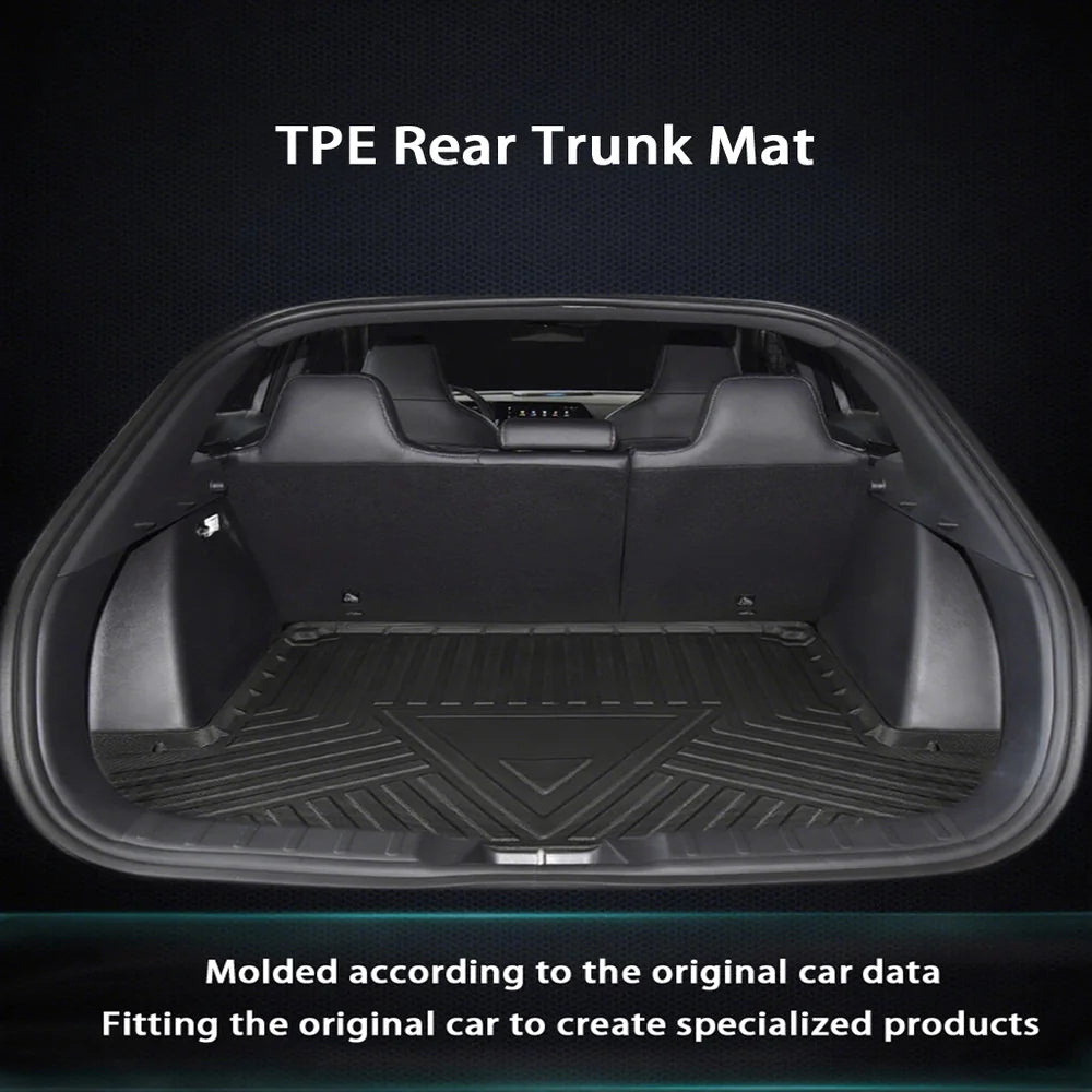 TPE Rear Trunk Mat For VW ID.4 2021-2025 - Evooor