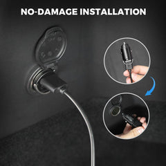 Triangle Window Ambient Light for Tesla Model Y (2021-2023) - Evooor