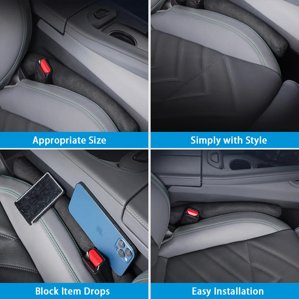 Alcantara Seat Gap Filler For VW ID.4 2021-2025 - Evooor