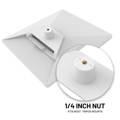 Adjustable 1/4 Inch Nut Bracket Mount for Starlink Mini Satellite Dish Installation - Evooor