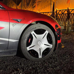 Maybach Style Wheel Hubcap For Tesla Model 3 2017-2023.09 18'' Wheels (4PCS) - Evooor