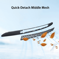 Tesla Model 3 2024+ Front Bumper Stainless Steel Radiator Grille Insert Deflector - Evooor