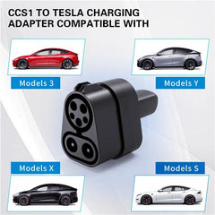 Tesla Model 3/Y/S/X CCS1 to Tesla Charger Adapter for Fast Charging - Evooor
