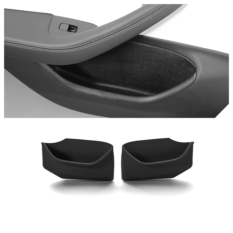 Tesla Model Y/S/X/Model 3 TPE Side Door Organizer with Additional Storage Space - Evooor