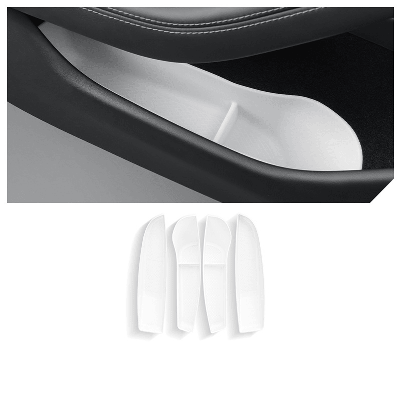 Tesla Model Y/S/X/Model 3 TPE Side Door Organizer with Additional Storage Space - Evooor