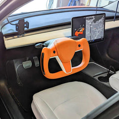 Enhanced EVOOOR Gen 2 Yoke Steering Wheel for Tesla Model 3 and Model Y - Evooor