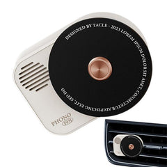 Tesla Model 3/Y Car Aromatherapy Diffuser Retro Phonograph Auto Freshers Creative Record Player Shape - Evooor