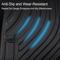 2024 Model 3 Highland All-Weather Floor Mats Full Set Trunk Mat Cargo Mat Frunk Cargo Liner for Tesla - Evooor