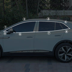 Stainless Steel Body Side/Window Trim Molding For VW ID.4 2021-2025 - Evooor