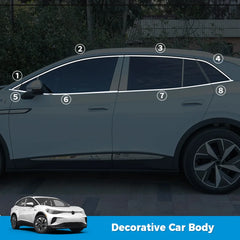 Stainless Steel Body Side/Window Trim Molding For VW ID.4 2021-2025 - Evooor