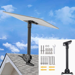 Durable Roof Pole Mount Kit for Starlink Gen 3 Satellite Dish Installation - Evooor