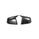 GT Style Carbon Fiber Pattern ABS Side Mirror Covers for Model Y - Set of 2 (2020-2024) - Evooor