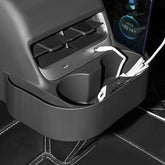 Customizable Rear Exhaust Cup Holder Organizer Tray for Tesla Model 3 and Model Y - Evooor